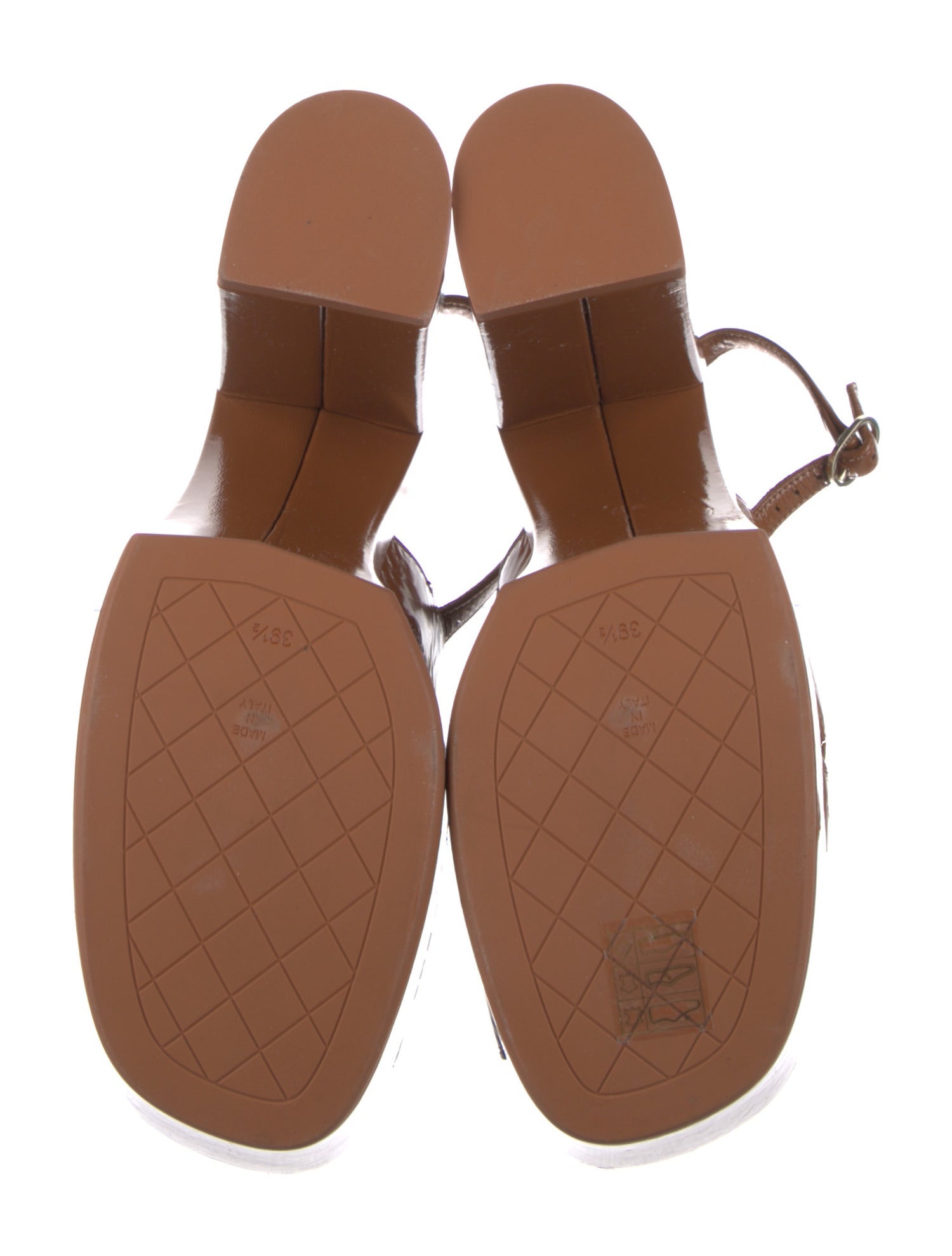 Chanel 2023 Interlocking CC Logo Slingback Sandals